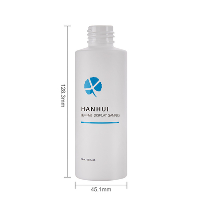 150ML Toner Bottle Oil Painting Finish With PE Plug And White Screw Cap